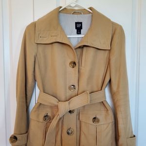Gap short trench style jacket